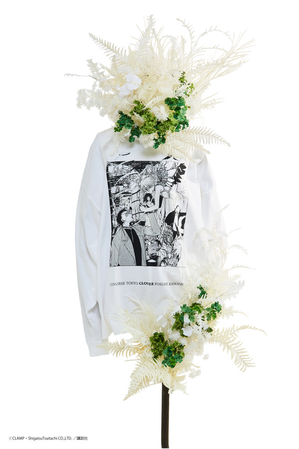 GRAPHIC LONGSLEEVE TEE『CLOVER』