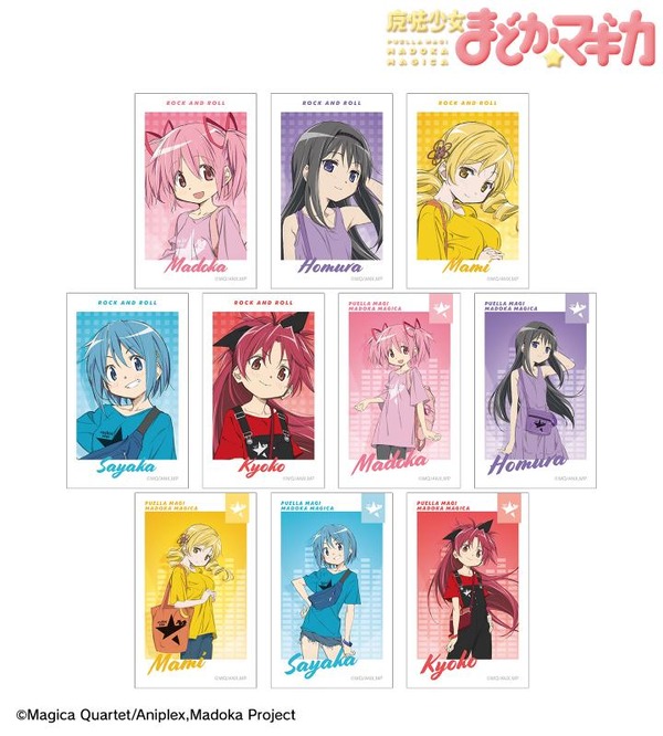 rockin'starコラボ 描き下ろし トレーディングインスタントカメラ風イラストカード