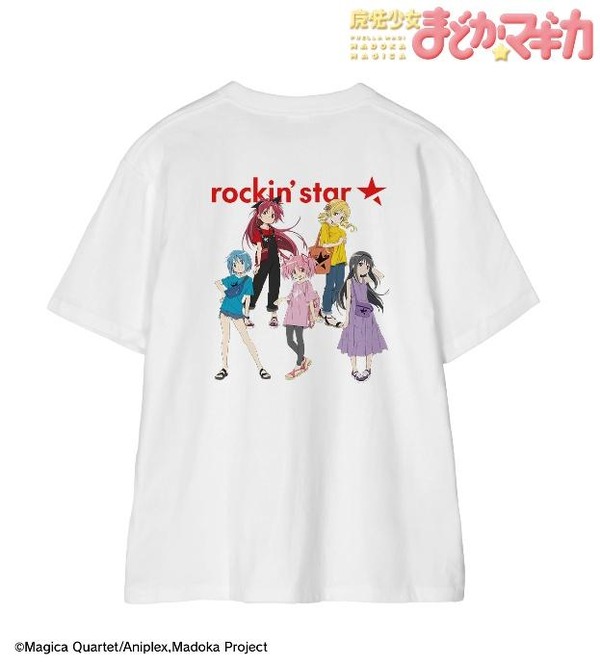 rockin’starコラボ 描き下ろし 集合 ライブグッズ風Tシャツ