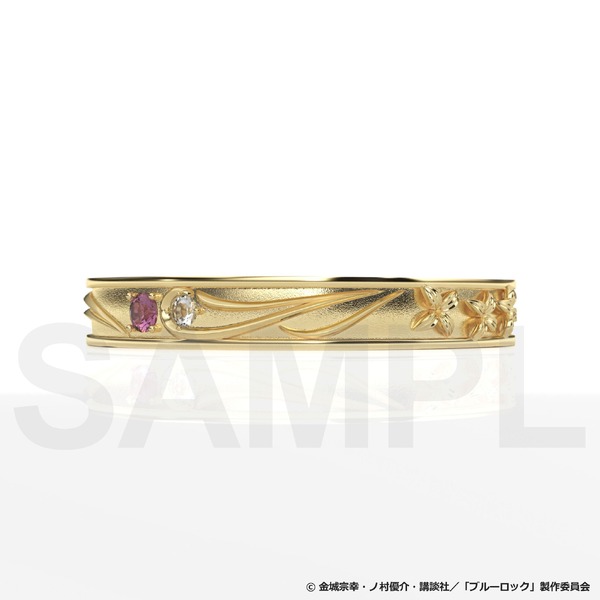 TVアニメ『ブルーロック』：バースデーフラワージュエリー