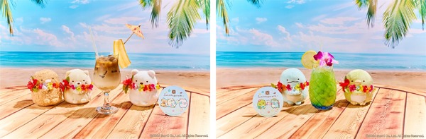 「すみっコぐらし×アロハテーブル」ハワイらしさあふれるノンアルコールドリンク（イメージ）