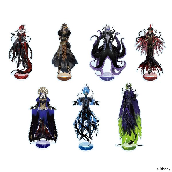 「アクリルスタンド（オーバーブロット）」全7種／各2,000円（税込）