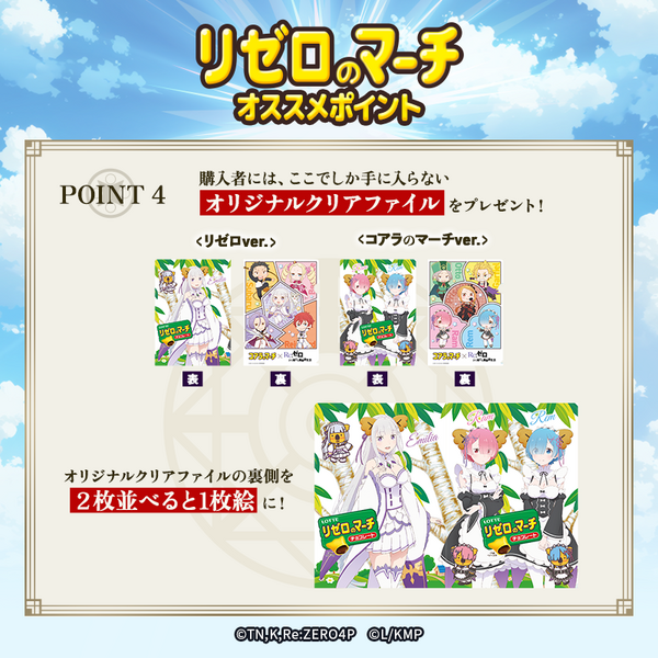 「リゼロのマーチ」　おすすめポイント