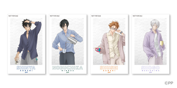 NOITAMINA APPAREL POP UP GALLERY [PSYCHO-PASS]  会場物販 購入特典「インスタントフォト風カード」全4種