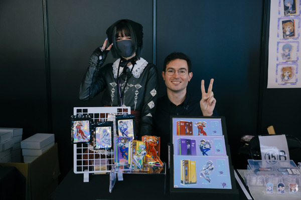 「EVA EXTRA 30」展示エリア＆出展ブース