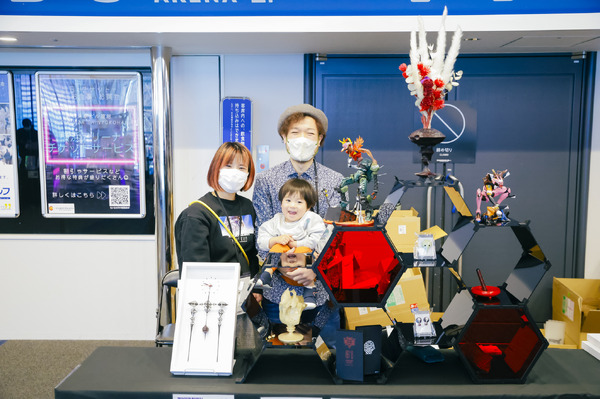 「EVA EXTRA 30」展示エリア＆出展ブース