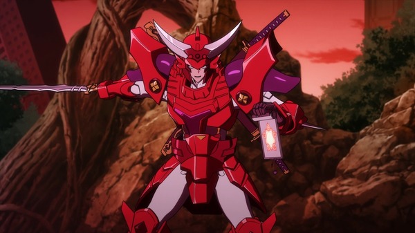 『鎧真伝サムライトルーパー』第8話「逢解寅」先行場面カット