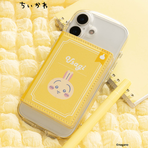 うさぎ BookType MagSafe対応カードウォレット