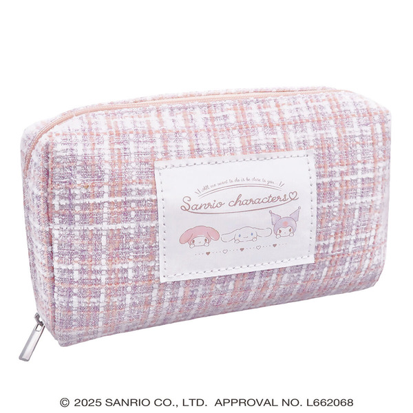 「サンリオキャラクターズ スイートポーチ」1,430円（税込）