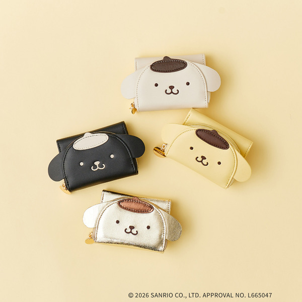 【ポムポムプリン】三つ折りウォレット