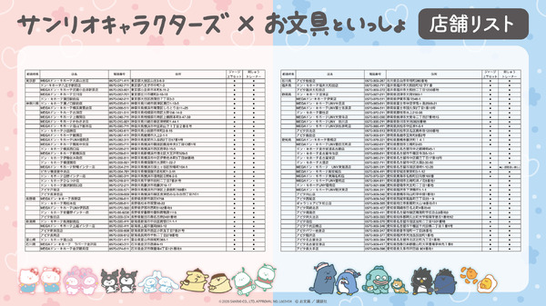 【発売商品取り扱い店舗】