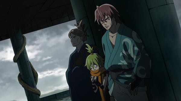 『鎧真伝サムライトルーパー』第8話「逢解寅」先行場面カット（C）SUNRISE