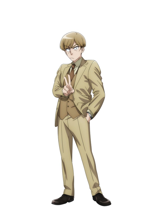 『スーパーの裏でヤニ吸うふたり』キャラクターイラスト(鈴木)