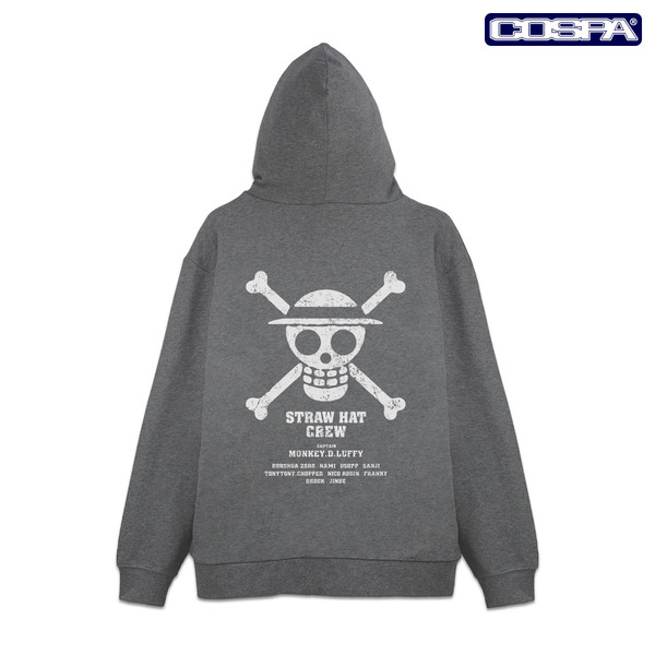 麦わらの一味 ジップパーカー