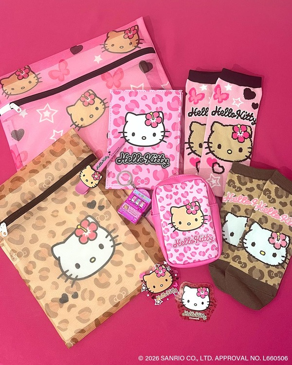 “平成ギャル”モチーフ「ハローキティ」限定アイテム