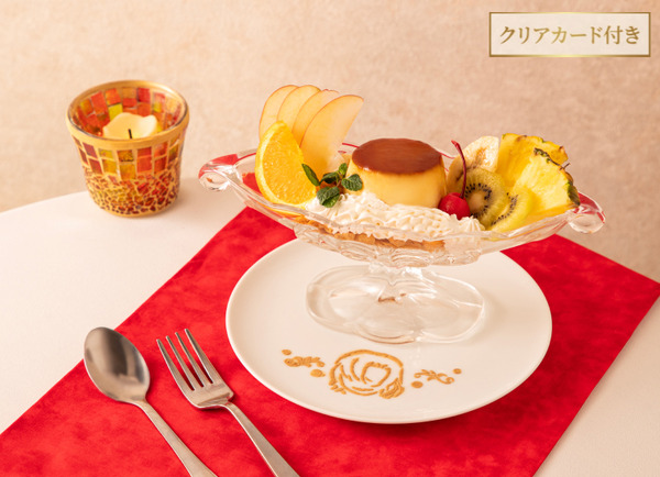 「名探偵コナンカフェ」前期メニュー　天使のプディング・ア・ラ・モード