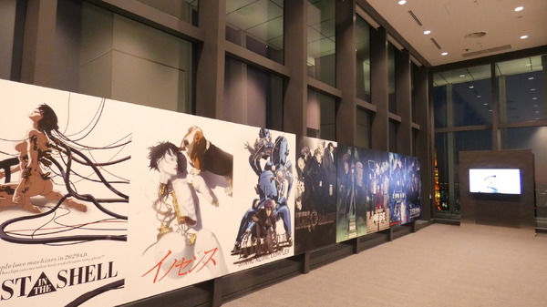 「攻殻機動隊展 Ghost and the Shell」場内の様子