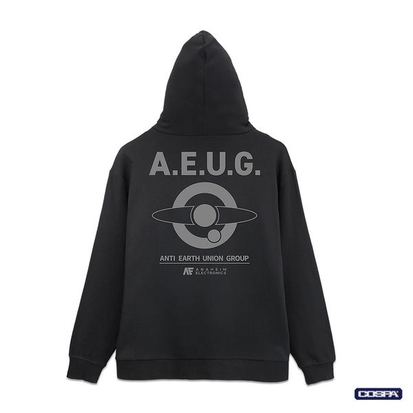 エゥーゴジップパーカー_ブラック