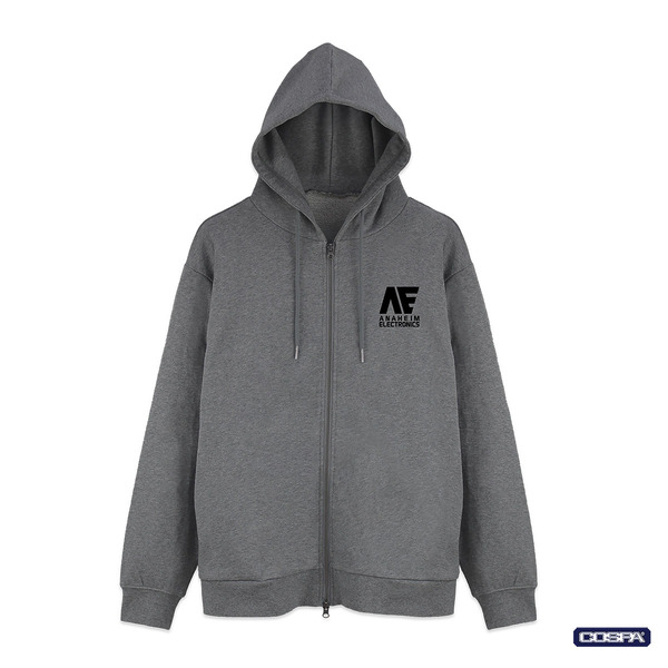 アナハイムエレクトロニクスジップパーカーVer2_ミックスグレー