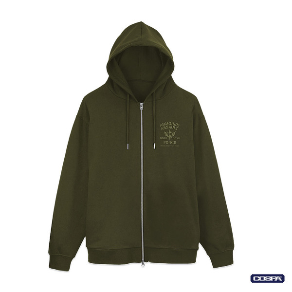 ジオン公国突撃機動軍ジップパーカー_モス