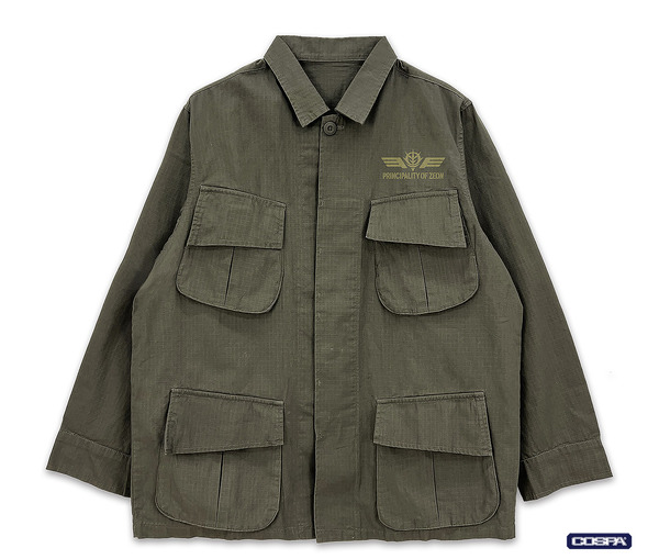 ジオン公国軍ファティーグジャケットVer2_モス