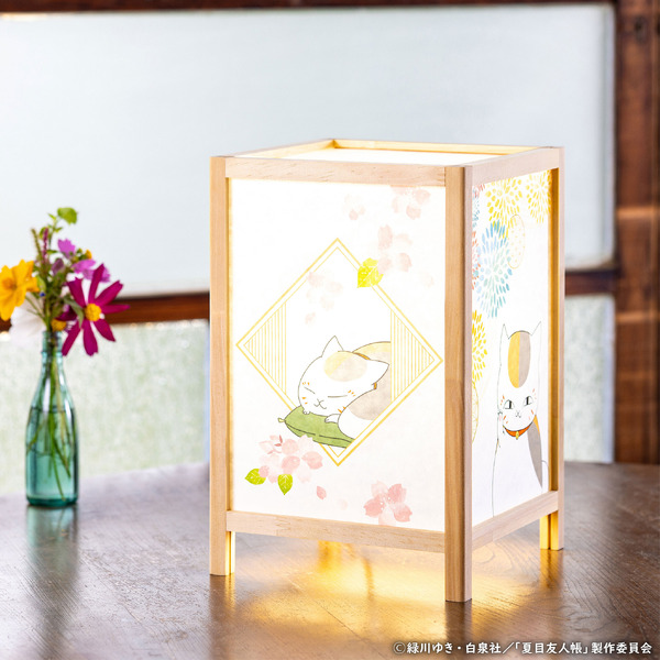 「伽羅行灯『夏目友人帳』其の弐　砥の粉（とのこ）色」使用イメージ