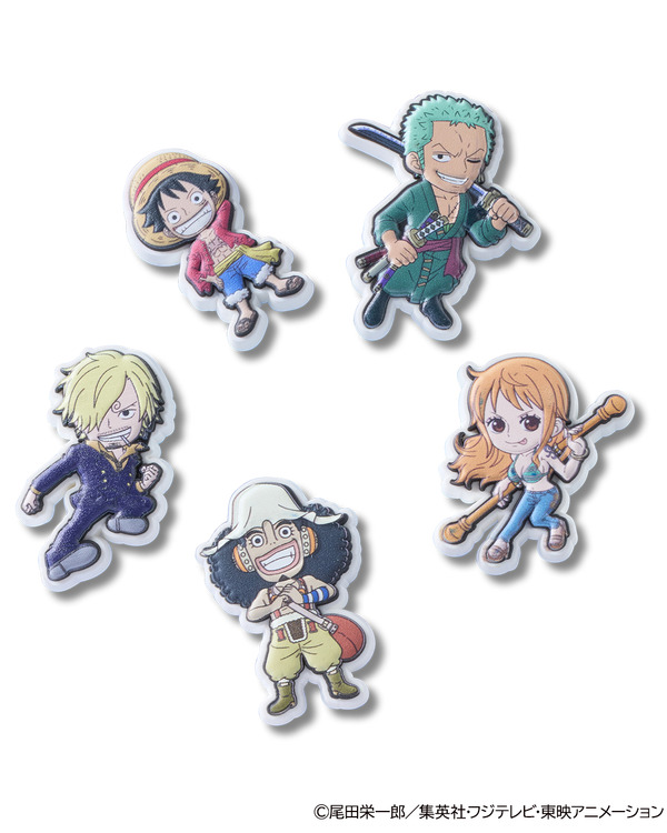 ジビッツチャーム「ワンピース 5パック」