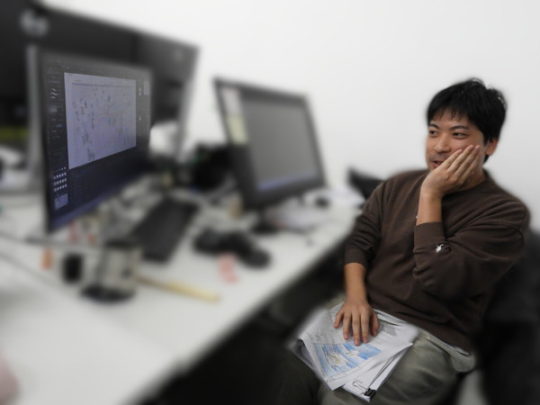 原画担当の持田氏