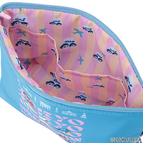 ＜ANAオリジナル＞PEKO for ANA　舟形ポーチ（D.C.)