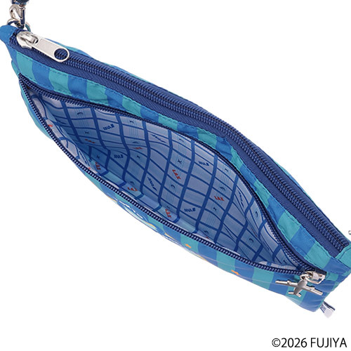 ＜ANAオリジナル＞PEKO for ANA　ポーチ（ショルダー付き）（LA)