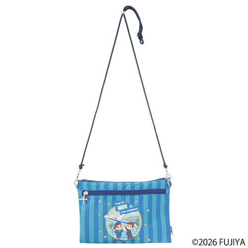 ＜ANAオリジナル＞PEKO for ANA　ポーチ（ショルダー付き）（LA)