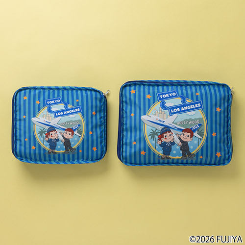 ＜ANAオリジナル＞PEKO for ANA　圧縮ポーチセット（LA)