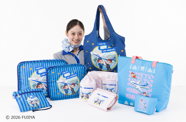 「PEKO for ANA」 国際線就航40周年アニバーサリーデザイングッズ