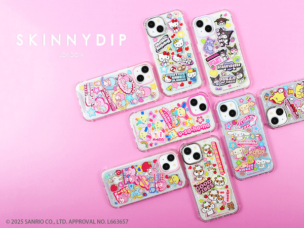「SKINNYDIP LONDON ポップアップストア」サンリオキャラクターズコラボ