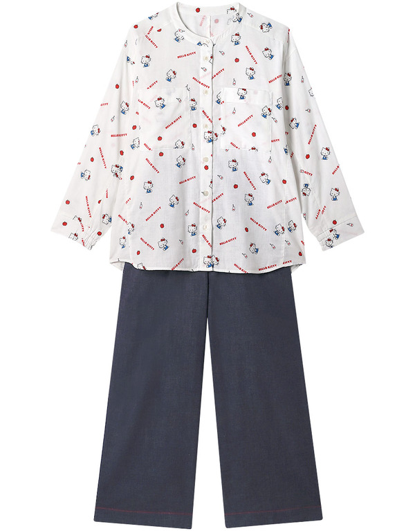 ワコール 睡眠科学「寝返りしやすい立体設計パジャマ」ハローキティ