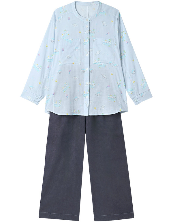 ワコール 睡眠科学「寝返りしやすい立体設計パジャマ」シナモロール