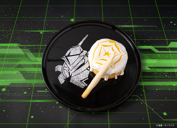 「機動戦士Gundam GQuuuuuuX Cafe －each choice of justice－」SIDE:B限定デザート「エグザべ専用ギャン パンケーキ」