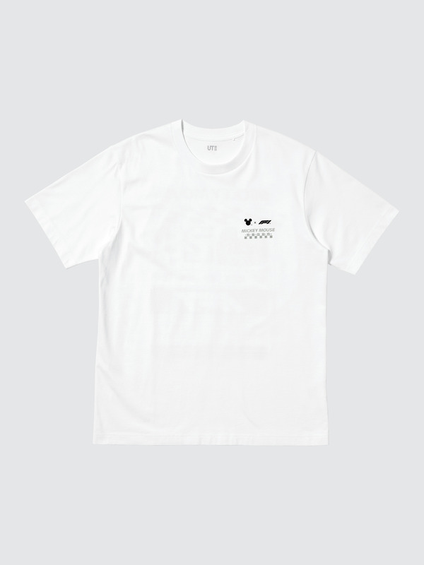 「Disney x Formula 1 UT」MEN　カラー： 00 WHITE　FRONT