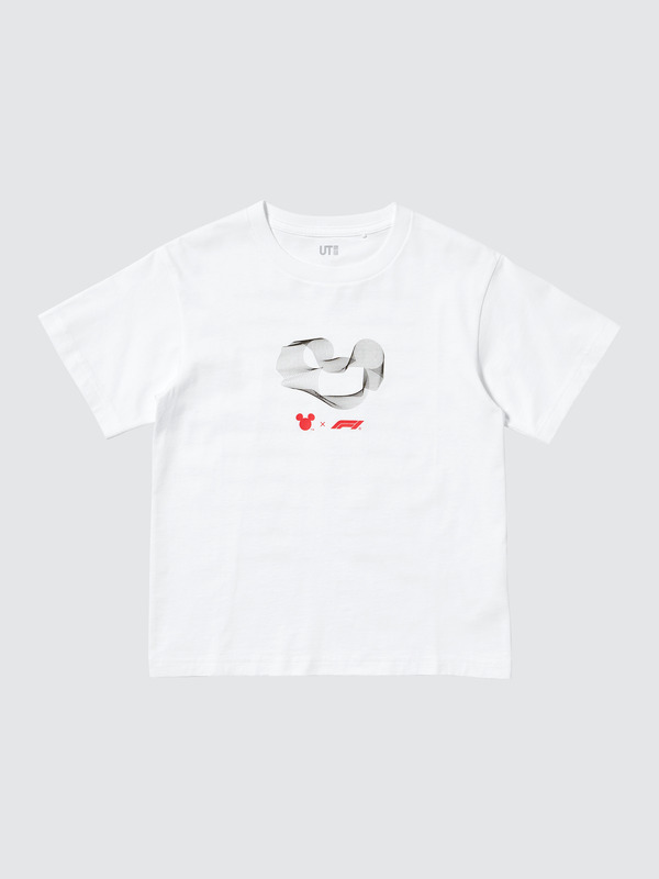 「Disney x Formula 1 UT」KIDS　カラー：00 WHITE