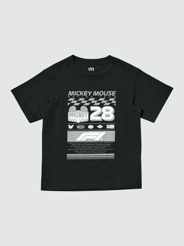 「Disney x Formula 1 UT」KIDS　カラー：09 BLACK