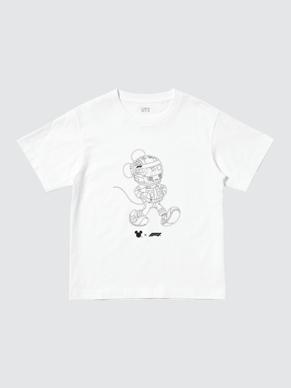 「Disney x Formula 1 UT」KIDS　カラー：00 WHITE