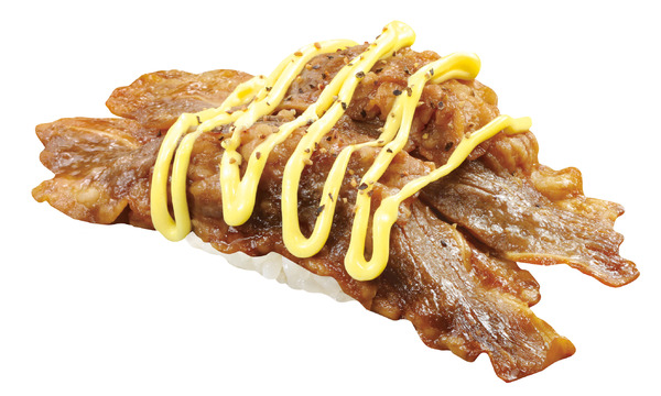 梟谷学園高校の倍カルビ！辛子マヨ 350 円