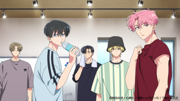 冬アニメ『多聞くん今どっち！？』第3話「テメェ、やべェファンだな」場面カット