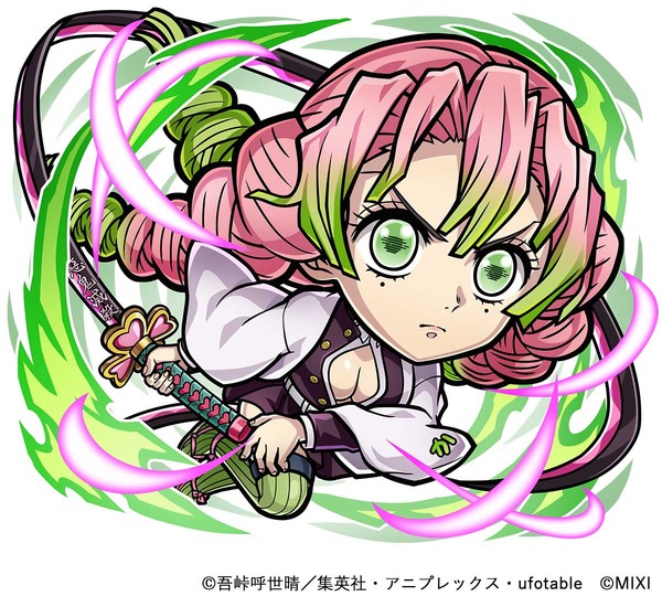 木属性 ★6　甘露寺蜜璃(無限城編)（進化後）CV：花澤香菜