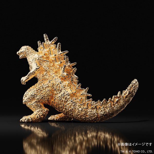 『ゴジラ-1.0』ミニフィギュア Ver.2 ゴールドモデル（K18イエローゴールド）