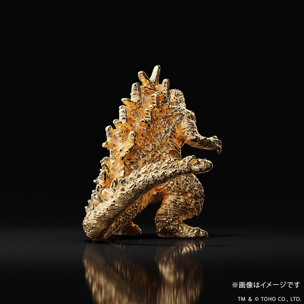 『ゴジラ-1.0』ミニフィギュア Ver.2 ゴールドモデル（K18イエローゴールド）