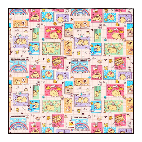 ポムポムプリン30周年記念グッズ「POMPOMPURIN 30th Anniversary ランチクロス（周年）」