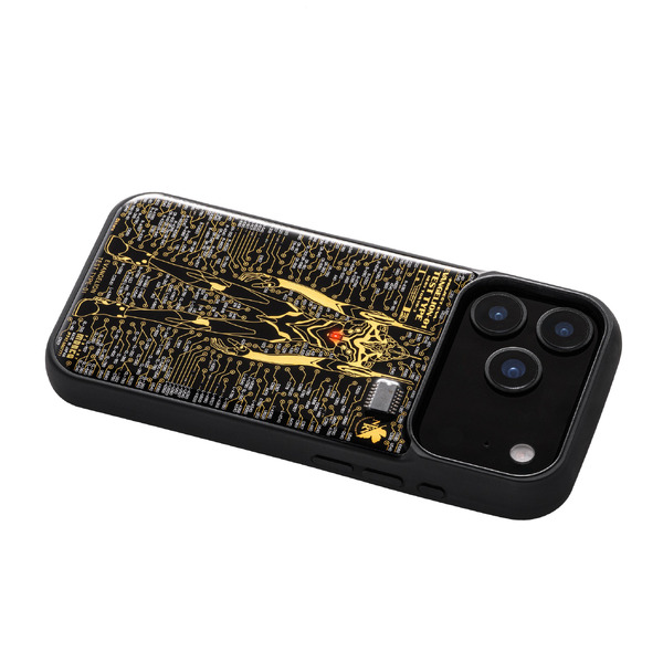 FLASH EVA01 基板アート iPhoneケース