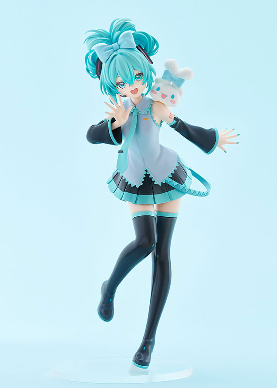 「POP UP PARADE 初音ミク×シナモロール 初音ミク シナモロールコラボVer. L size 完成品フィギュア」