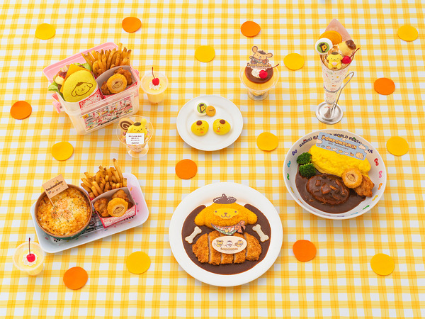 POMPOMPURIN 30th Anniversary メニュー